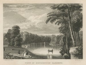 Vista en Kensington Gardens, Londres