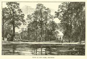 Vista en el parque, Bruselas de English School