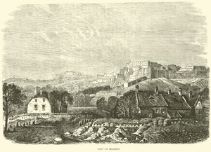 Vista de Belfort, octubre de 1870 de English School