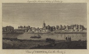 Vista de Chiswick desde el río