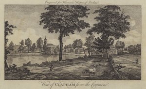 Vista de Clapham desde el Common