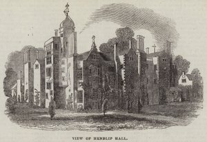 Vista de Hendlip Hall
