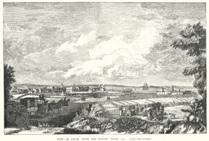 Vista de Leith, desde Easter Road, 1751 de English School