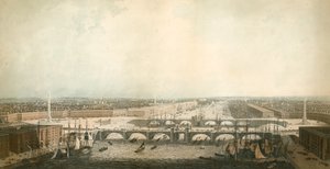 Vista de Londres, con las mejoras de su Puerto de English School