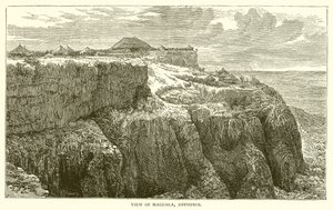 Vista de Magdala, Abisinia de English School