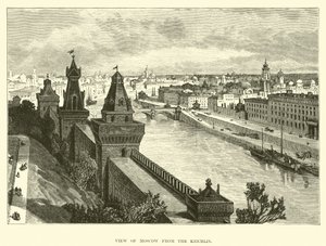 Vista de Moscú desde el Kremlin de English School