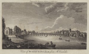 Vista de Putney y Fulham desde la casa de Mr Vanneck de English School