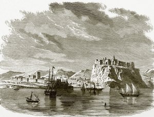 Vista de Sallee y Rabat