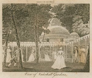 Vista de Vauxhall Gardens, Londres