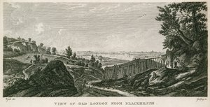 Vista del viejo Londres desde Blackheath de English School
