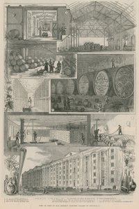 Vista de parte de las bodegas de Max Gregers en Southwark de English School