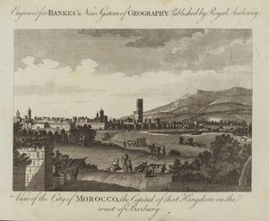 Vista de la ciudad de Marruecos de English School