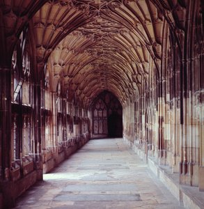 Vista de los Claustros, c.1355 de English School