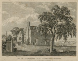 Vista de la Taberna Feathers, Cupers Bridge, Lambeth