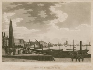 Vista del Río Támesis, Londres, desde Scotland Yard de English School