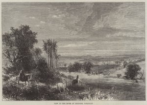 Vista río arriba en Asunción, Paraguay de English School