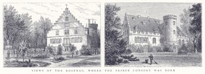 Vistas del Rosenau, donde nació el Príncipe Consorte de English School