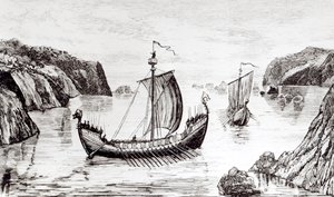 Barcos vikingos de English School