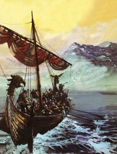 Barco vikingo de English School