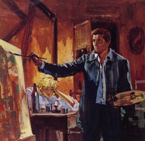 Vincent Van Gogh se mudó a La Haya donde comenzó a pintar de English School