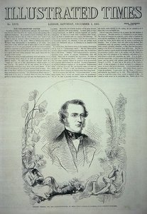 Vizconde Canning, el nuevo gobernador general de la India, ilustración de 