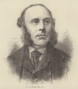 W H Smith, Esquire, MP (grabado) de English School