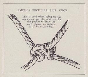 El peculiar nudo corredizo de W H Smith de English School