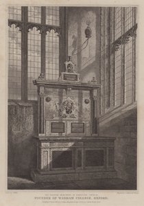 Monumento Wadham, Iglesia de Santa María, Ilminster, Somerset