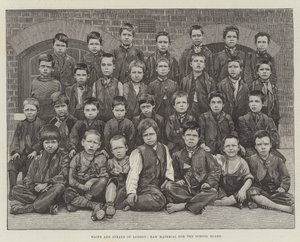 Huérfanos y Vagabundos de Londres, Materia Prima para la Junta Escolar de English School