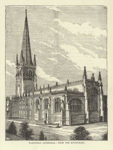 Catedral de Wakefield, desde el sureste de English School