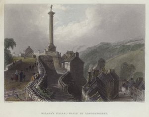 Pilar de Walker, Muros de Londonderry, Irlanda