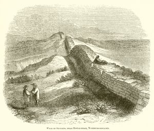Muro de Severo, cerca de Housestead, Northumberland
