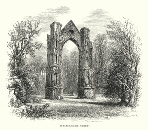 Abadía de Walsingham (grabado)