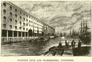 Muelle y Almacenes de Wapping, Liverpool