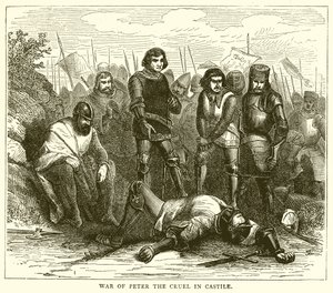 Guerra de Pedro el Cruel en Castilla de English School