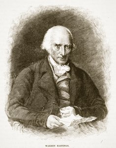 Warren Hastings, ilustración de Cassells Illustrated History of England de English School