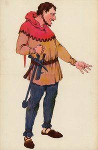 Wat Tyler (litografia en color)
