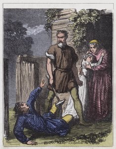 Wat Tyler y el recaudador de impuestos de English School