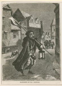 Vigilantes del siglo XVII de English School