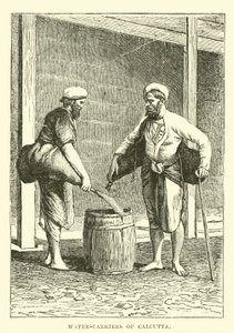 Portadores de agua de Calcuta de English School