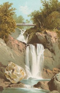 Cascada en Inversnaid - Loch Lomond de English School