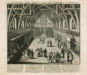 Westminster Hall, El Primer Día del Término, Un Poema Satírico