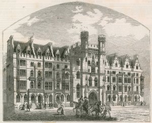Mejoras en Westminster - Nuevas casas en el Broad Sanctuary de English School