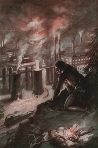Lo que el primer hombre vio en el fuego de English School
