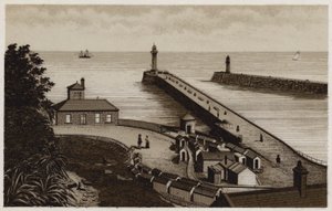 Entrada al puerto de Whitby
