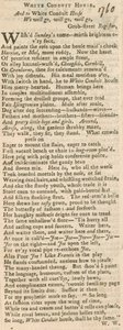 White Conduit House, Islington, Londres; verso de English School