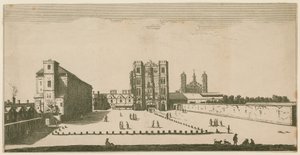 Whitehall en el siglo XVII de English School