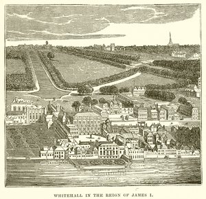 Whitehall en el reinado de Jacobo I de English School
