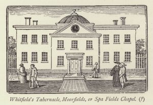 Tabernáculo de Whitfield, Moorfields, o Capilla de Spa Fields