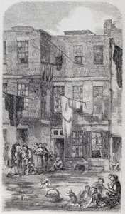 Wild Court, cerca de Great Wild Street, Drury Lane de English School